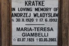 Kratke, Andrzej Wladislaw + Giambelli, Maria-Theresa