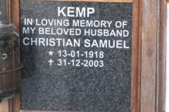 Kemp, Christian Samuel