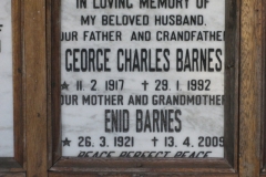 Barnes, George Charles + Barnes, Enid
