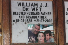 De Wet, William J. J.