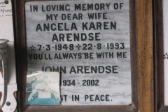 Arendse, Angela Karen + Arendse, John