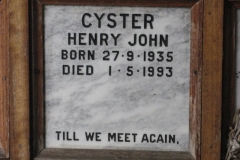 Cyster, Henry John