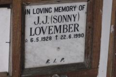 Lovember, J. J. (Sonny)