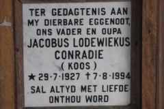 Conradie, Jacobus Lodewiekus (Koos)