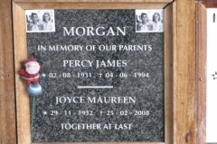 Morgan, Percy James + Morgan, Joyce Maureen