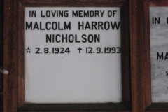 Nicholson, Malcolm Harrow