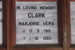 Clark, Marjorie Vera