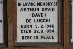 De Lucchi, Arthur David (Dave)