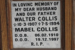 Collis, Walter + Collis, Mabel