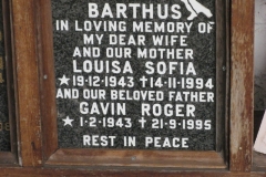 Barthus, Louisa Sofia + Barthus, Gavin Roger