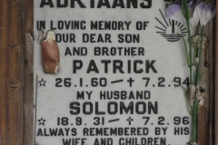 Adriaans, Patrick + Adriaans, Solomon