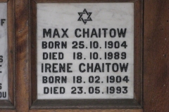 Chaitow, Max + Chaitow, Irene