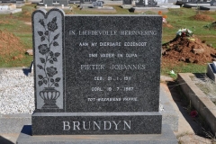 Brundryn, Pieter Johannes born 21 January 1911 died 19 July 1967