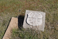 Louw, Jacobus A born 29 January 1874 died 12 August 1954