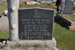 Louw, Janetta S nee Nel born 18 October 1885 + died 31 May 1967