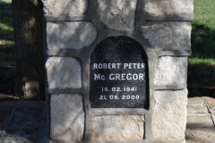 McGregor, Robert Peter born 15 February 1941 died 21 June 2000