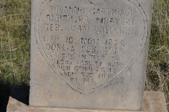 Mostert, Albertha nee Van Weilligh born 10 November 1865 died 06 February 1960