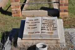 Niewoudt, Christina Jacoba nee Louw born 18 February 1900 died 29 March 1962