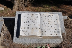 Smith, Michael born 17 December 1928 + Jeanetta Smith born 22 January 1926 died 13 November 1988