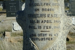 Unkown, Cornelius NGS Gert 21 April 1909 died died 15 February 1941