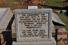 Van den Berg, Mathilda nee Klarenbeek born 30 November 1922 in Gravenhage Nederland died 09 February Nieuwoudtville van Louis Eduard Ingrid