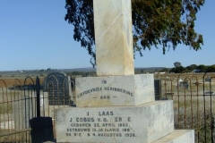 Van der Merwe, Jacobus born 22 April 1862 married 15 January 1883 died 04 August 1938