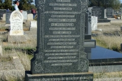 Van der Westhuizen, Johanna JH nee Kotze died 03 July 1935 aged 72 years + Johannes Paulus died 28 October 1946 aged 82 years