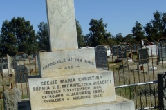 Van dere Merwe Geesei Maria Christina Sophia nee Visagie born 07 September 1866 married 15 January 1883 died 06 August 1944
