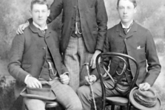 Group of three men