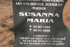 Scheepers, Susanna Maria