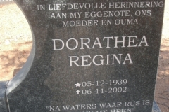 Ackerman, Dorathea Regina