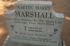 Marshall, Martin Harry
