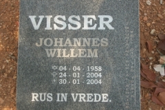 Visser, Johannes, Willem