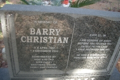 Marshall, Barry Christian