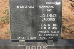 Roos, Johannes Jacobus