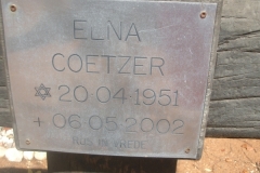 Coetzer, Elna