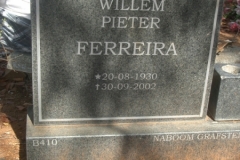 Ferreira, Willem Pieter