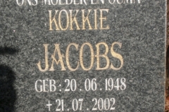 Jacobs, Kokkie
