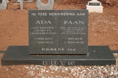 Buys, Faan and Buys, Ada