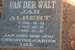 Van der Walt, Jan Albert