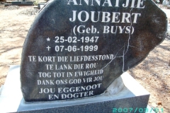 Joubert, Annatjie nee Buys