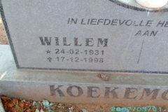 Koekemoer, Willem