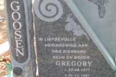 Goosen, Gregory