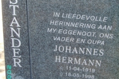 Stander, Johannes Hermann