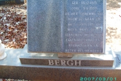 Bergh, Willie