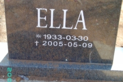 Unknown, Ella