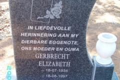 Pienaar, Gerbrecht Elizabeth