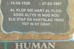 Human, Petrus Gerhardus