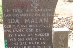 Malan, Ida