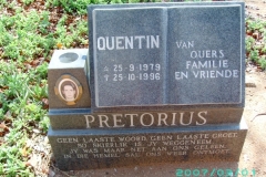 Pretorius, Quentin